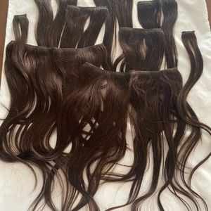 Human hair extensions